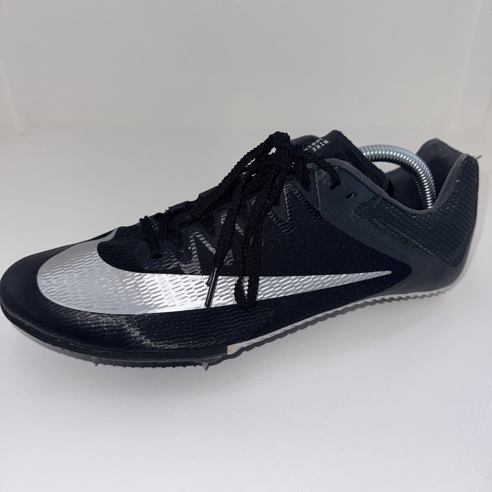 Nike Zoom Rival Sprint Track Running Shoes Spikes Men's Size 10 Black FZ9663-001
